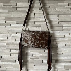 SUPER CUTE Cowhide crossbody HANDBAG!